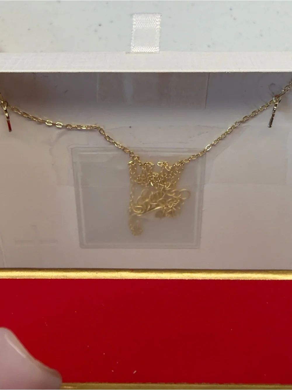Olivia and Jackson Gold Plated Sterling Silver Cross Necklace